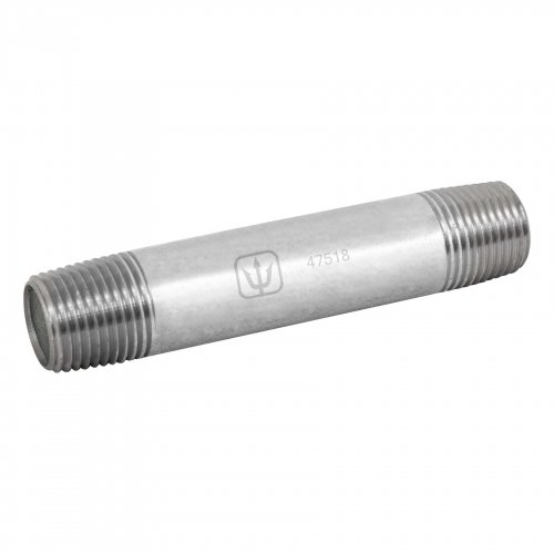 Niple de acero galvanizado 1/2", Foset