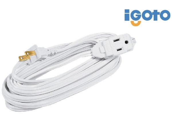 Extensión eléctrica Domestica, blanca IGOTO