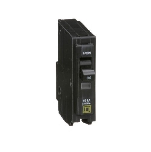 Interruptor termomagnético mini Square D de 1 polo, 30A, 10kA, 120/240V, enchufable