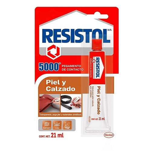 Pegamento De Contacto Transparente P/calzado Tubo 21ml Resistol 5000