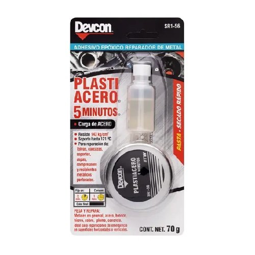 Plastiacero rápido 70 gr SR1-56 Devcon