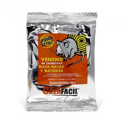 Sin título Veneno Para Ratas Pellets Sobre 20Gr Caza Fácil