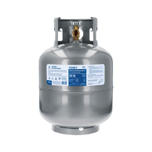 Cilindro portátil para gas LP, 20lb (9kg) Foset