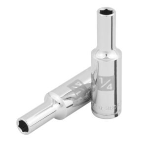 D-3808-HL Dados largos, 6 puntas, estándar, cuadro 3/8", Truper