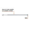 Extensión de 12" para matraca, cuadro 3/8", Truper
