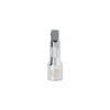 Extensión cuadro 1/2" para matraca, largo 2-1/2", Truper