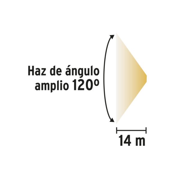 Linterna de minero LED 100 lm de 3 pilas AAA, PRETUL