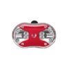 Linterna trasera para bicicleta 9 LEDs con 2 pilas AAA