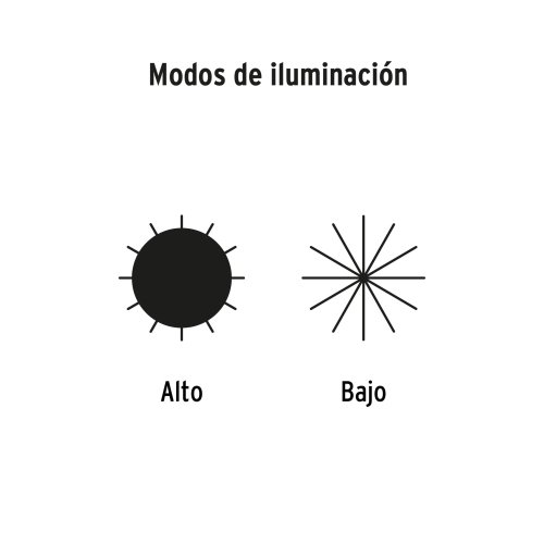 Linterna plástica de LED, 40 lm, recargable, ULTRACRAFT