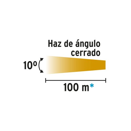 Linterna plástica de LED, 50 lm, recargable, PRETUL