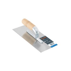 LLM-6L Llana 11" canto recto, 6 remaches, mgo madera, Truper