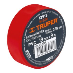 Cinta de aislar de 9 m x 19 mm, Truper