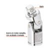 Nudo universal para dados con cuadro de 1/4", Truper