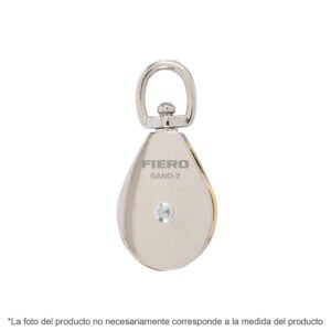 Garrucha metálica para noria de 3/4", FIERO
