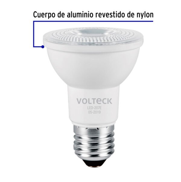 Lámpara de LED 6 W tipo PAR 20 luz de día, blíster, Volteck
