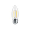 Lámpara LED tipo vela 3 W con filamento luz cálida, blíster
