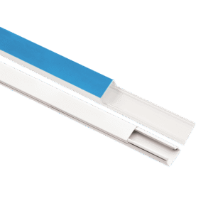 Canaleta Argos con adhesivo, 2x1x200 cm