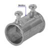 Cople conduit 3/4", Volteck