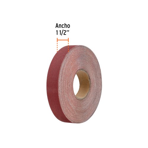 Metro de lija para plomero grano 120 ancho 1-1/2" (38 mm)