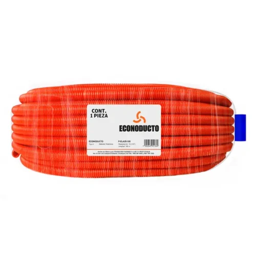 Econoducto De 3/4" Rollo Con 50 Mts, poliflex