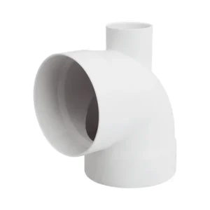 Codo 90º PVC Sanitario 4" c/1 Salida Trasera 2"