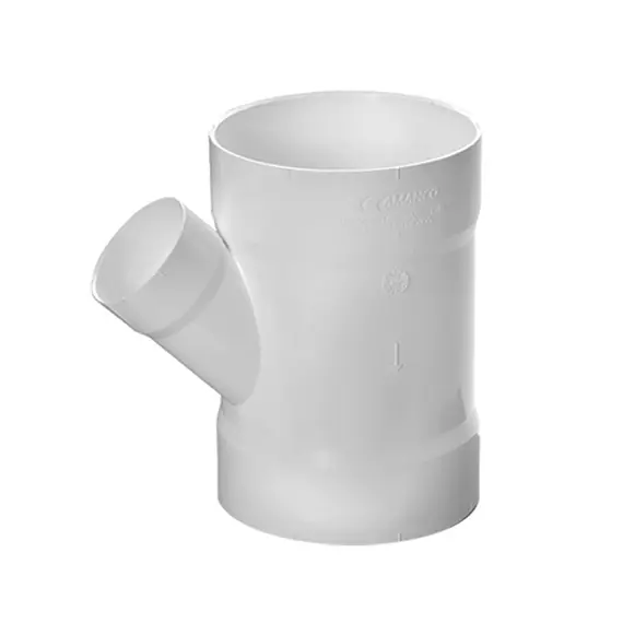 16937 Yee Reducida PVC Sanitario 4" x 2"