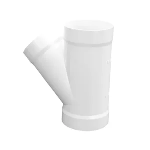Yee Sencilla PVC Sanitario
