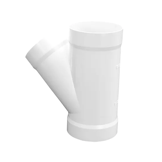 Yee Sencilla PVC Sanitario