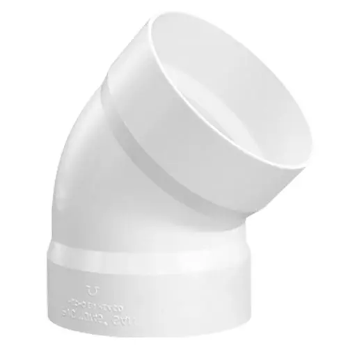 Codo 45° PVC Sanitario