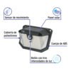 ARB-821L+FC1 Luminario Solar LED 3W 6500K, sensor de movimiento, VOLTECK