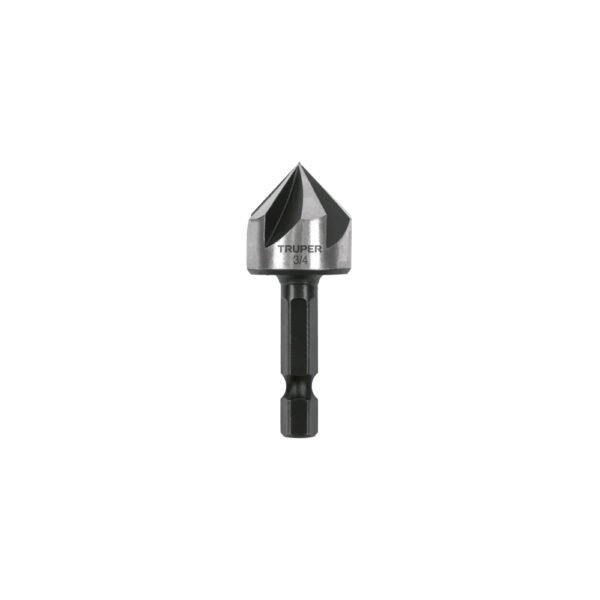 Avellanador HSS cambio rápido 3/4", TRUPER