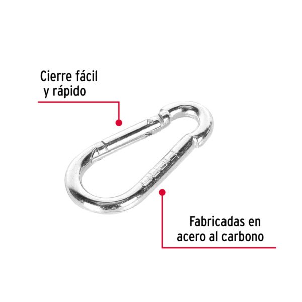 Bandola mosquetón de acero, FIERO