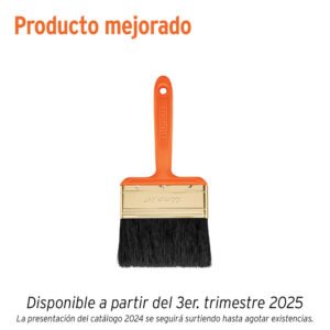 Brocha profesional con mango de plástico, TRUPER