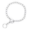 Collar de entrenamiento para perro, 60 cm, eslabón de 4 mm
