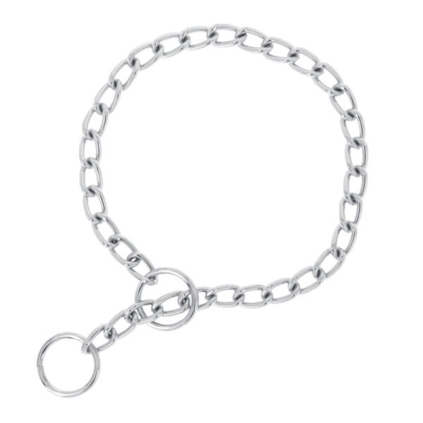 Collar de entrenamiento para perro, 60 cm, eslabón de 4 mm