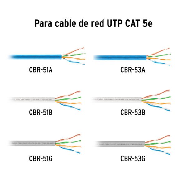 Plug RJ45 CAT5E, Bolsa con 20 piezas, VOLTECK