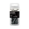 Blíster con 20 clavos negros para concreto 1-1/2", FIERO