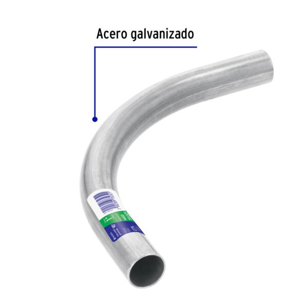 Codo Conduit 90° 1/2" pared delgada (1 mm), et. verde