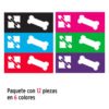 Correa con pechera para perro, 1 cm ancho, FIERO
