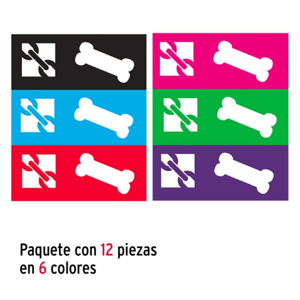 Correa con pechera para perro, 1 cm ancho, FIERO