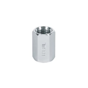 Cople de acero, hembra-hembra, cuerda 1/4" NPT, PRETUL