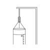 Destorcedor metálico de 5/16", FIERO
