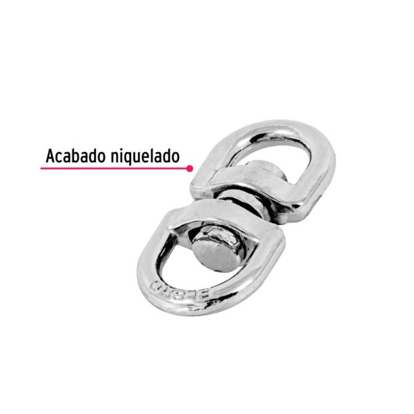 Destorcedor metálico de 5/16", FIERO