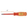 Desarmador dieléctrico de cruz 1/4" x 4", TRUPER