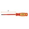 Desarmador dieléctrico plano 7/32" x 5", TRUPER