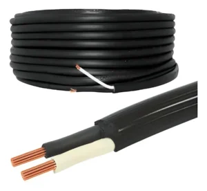 Metro de cable uso extra rudo 2 x 12 AWG