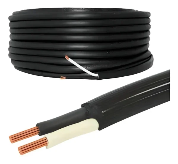 Metro de cable uso extra rudo 2 x 12 AWG