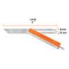 EFT-9X+FC2 Escuadra 9" falsa de acero inox mango de aluminio, EXPERT