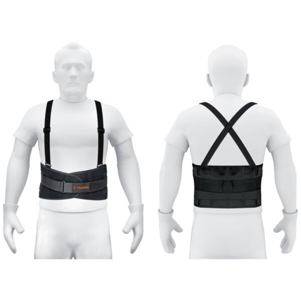 FAJA-XLX Faja lumbar con tercer cinturón, talla XG, TRUPER
