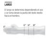 GU-515+D2 Guantes para soldador, reforzados, azules, TRUPER